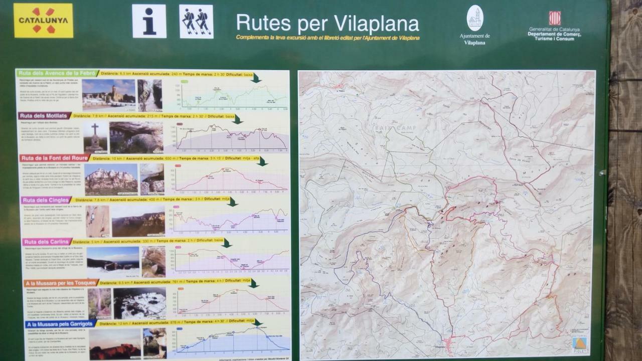 Apartament Rural Vilaplana Eksteriør bilde